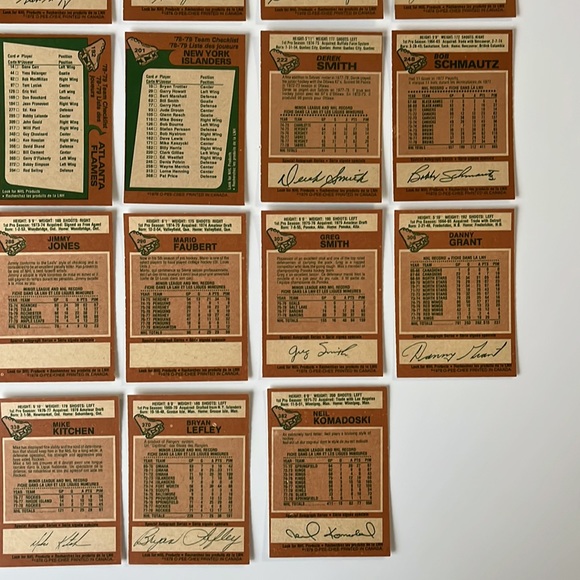 28 CARD LOT 1978-79 Vintage O-Pee-Chee Hockey Lanny McDonald Rogatien Vachon - Picture 10 of 10